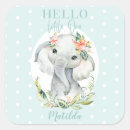 Search for little elephant stickers Baby shower