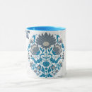 Search for floral mandala mugs Teal