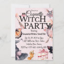 Recherche de witch party invitations Rose