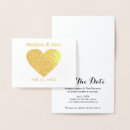 Search for save the date note cards Heart