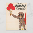 Recherche de vintage de singe cartes postales Histoire