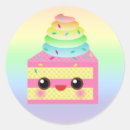 Search for cute kawaii cake stickers Cartoon