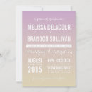 Search for ombre wedding invitations Modern