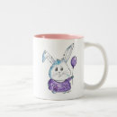 Recherche de petit lapin tasses Coloré