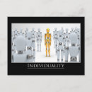 Search for individualism postcards Individuality