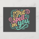 Search for spell postcards Witchcraft