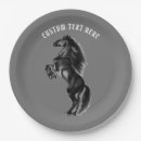 Recherche de chevaux assiettes en papier Pour tous