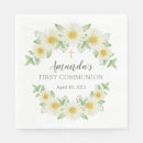 Search for first communion napkins Modern