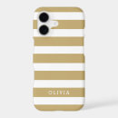 Search for gold and white stripes iphone cases Monogrammed