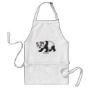 Search for giant panda aprons Cute
