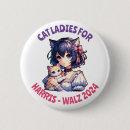 Recherche de humour de chat badges Démocrate