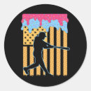 Search for baseball diamond stickers Home run