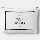 Recherche de maid of honor accessoires Noir et blanc