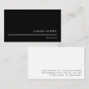 Search for phone number business cards Black and white