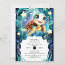 Search for cute turtle invitations Nautical