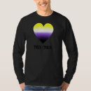 Search for nonbinary tshirts They