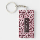 Search for leopard keychains Pink