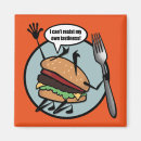 Search for hamburger burger magnets Cheeseburger