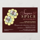 Search for sugar invitations Sugar and spice