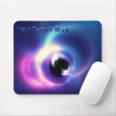 Recherche de trou noir tapis souris Espace