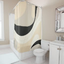 Search for black and tan shower curtains Minimalist