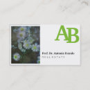 Recherche de portrait cartes visite Immobilier