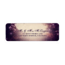 Search for fairy lights return address labels Purple