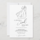 Search for dress wedding invitations Typography