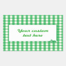 Search for green pattern stickers Chequered