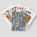Search for festive design playing cards Winter