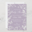 Search for lilac baby girl shower invitations Boho chic