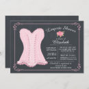 Recherche de corset rose invitations Nuptiale