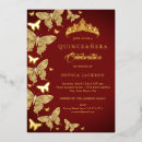 Recherche de royal red invitations Quinceanera