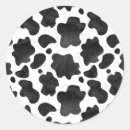Search for cow pattern stickers Black and white