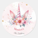Search for unicorn horn stickers Pink