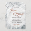 Search for grey marble invitations Modern