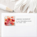 Search for beautiful blooms return address labels Nature