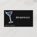 Search for martini business cards Liquor