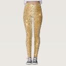 Search for gold glitter leggings Feminine