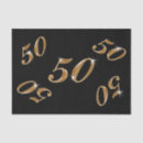 Search for 50th birthday tissue paper Gold