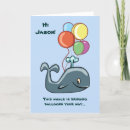 Search for cute cartoon whale postcards Blue