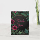 Search for dark green thank you cards Retro