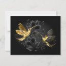 Search for hummingbird thank you cards Black