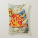 Recherche de tenniel coussins Lapin blanc