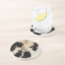 Search for cowhide coasters White