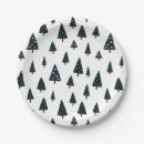 Search for black and white christmas paper plates Tree