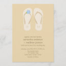 Search for blue flip flops invitations Summer