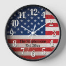 Search for patriotic clocks Vintage