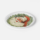 Search for santa paper plates Retro