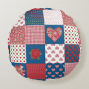 Recherche de patchwork coeur coussins Rouge